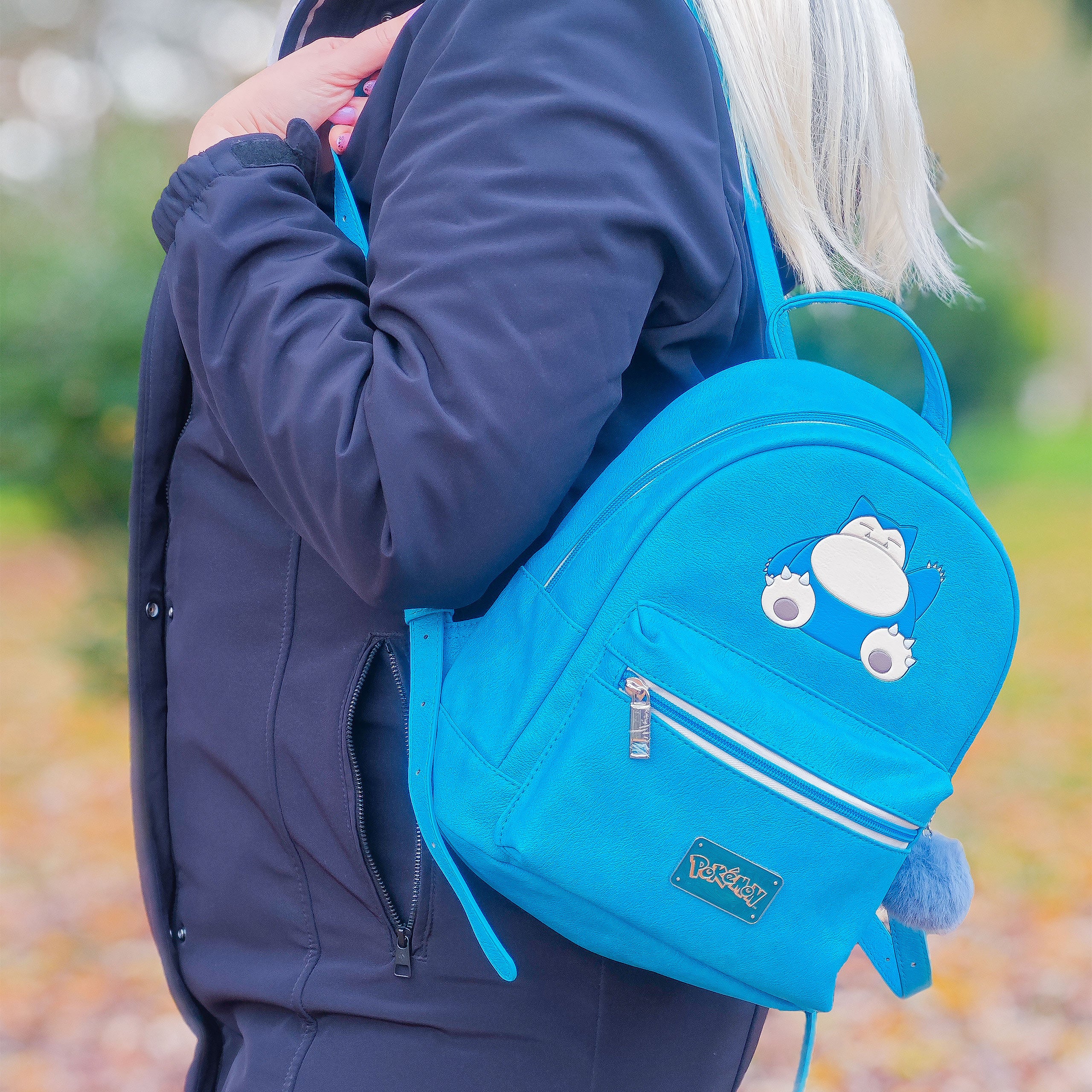 Image produit Pokemon - Mini sac à dos Snorlax dormant bleu