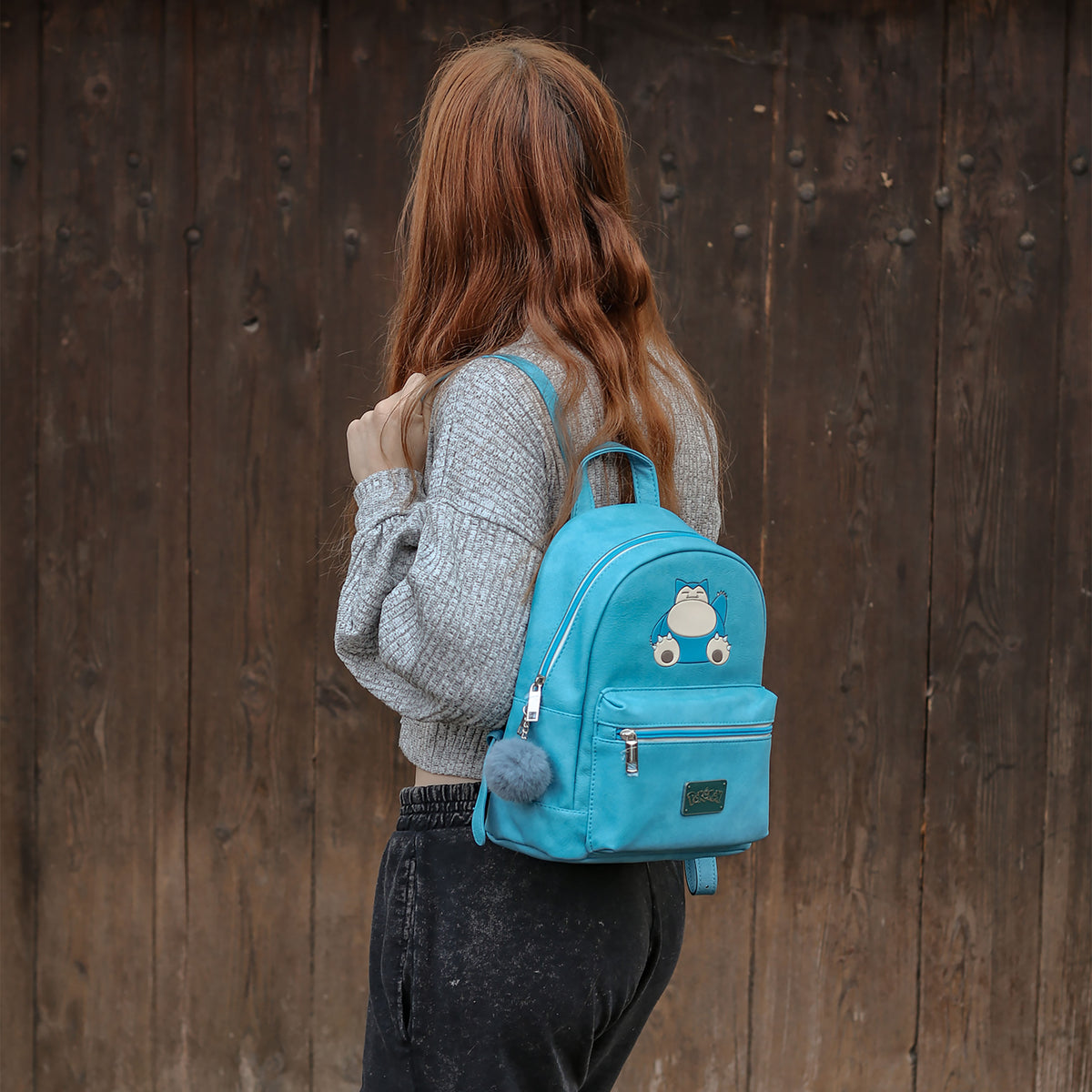 Image produit Pokemon - Mini sac à dos Snorlax dormant bleu