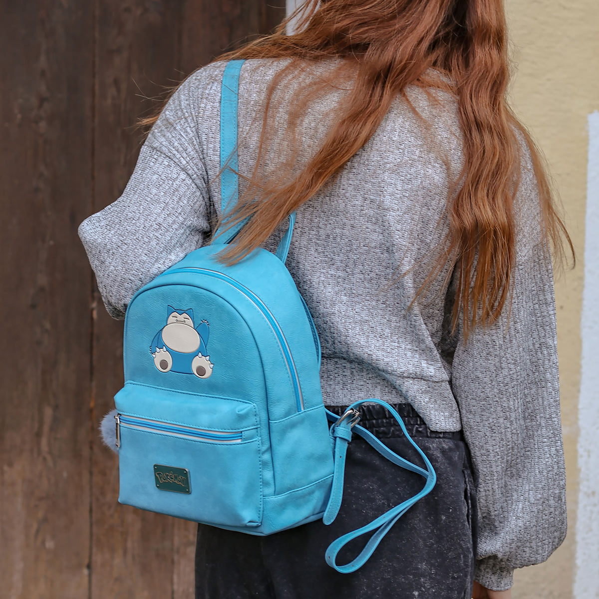 Image produit Pokemon - Mini sac à dos Snorlax dormant bleu
