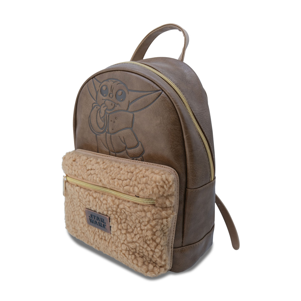 Image produit Mini Sac à Dos Grogu Marron - Star Wars The Mandalorian