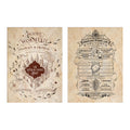 Image produit Harry Potter - Carte des Maraudeurs et Liste de Courses Poster 2 Ensemble