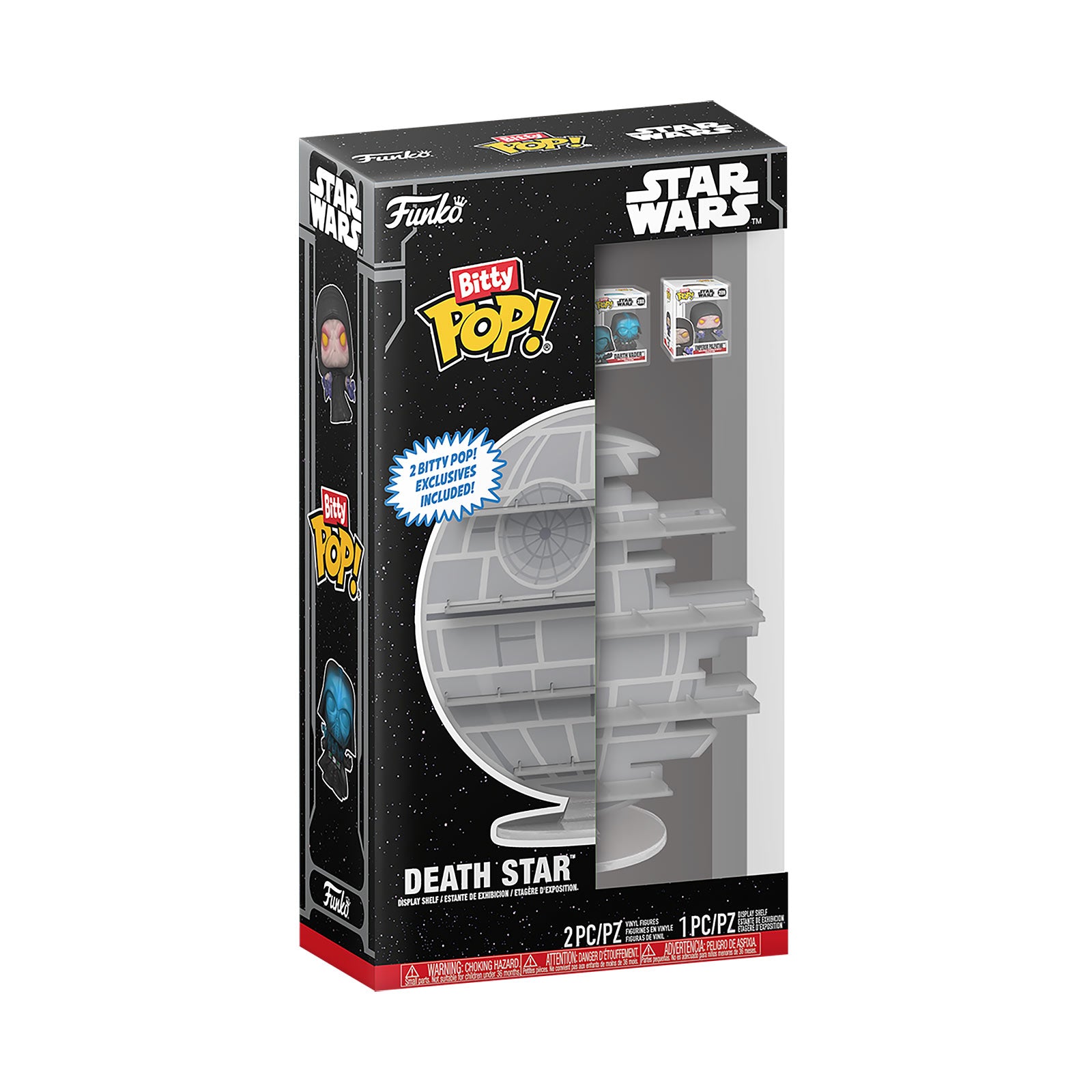 Image produit Star Wars - Death Star Funko Bitty Pop Display avec 2 Figurines