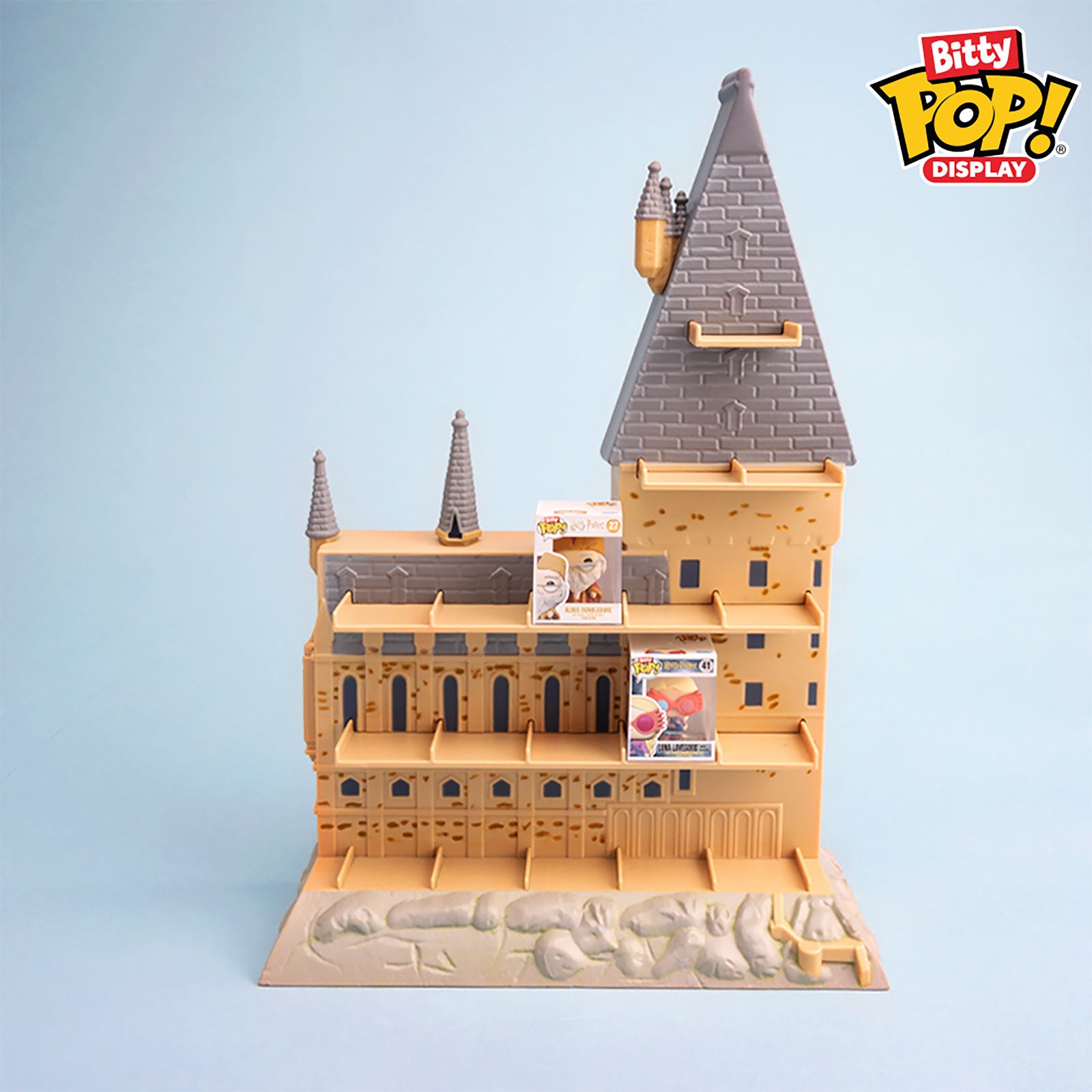 Image produit Harry Potter - Château de Poudlard Funko Bitty Pop Display avec 2 Figurines
