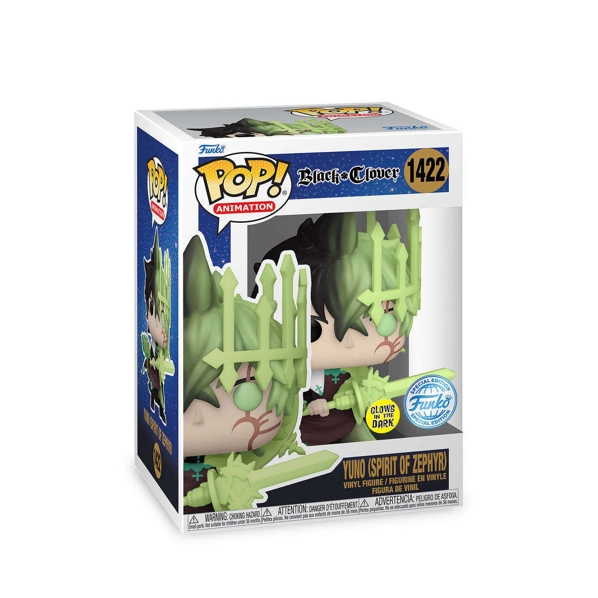 Image produit Black Clover - Yuno (Esprit de Zephyr) Figurine Funko Pop