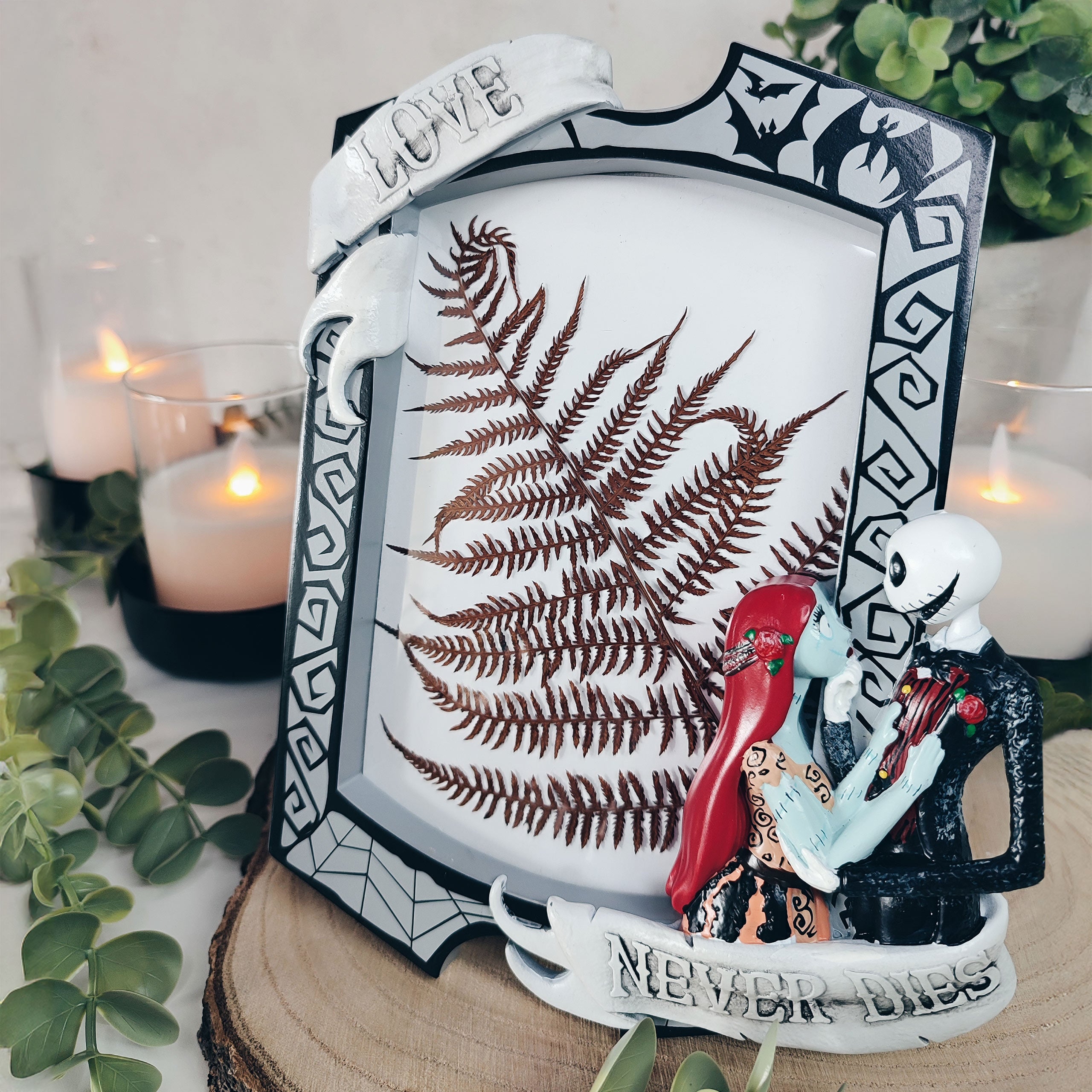 Image produit Nightmare Before Christmas - Cadre photo Jack et Sally