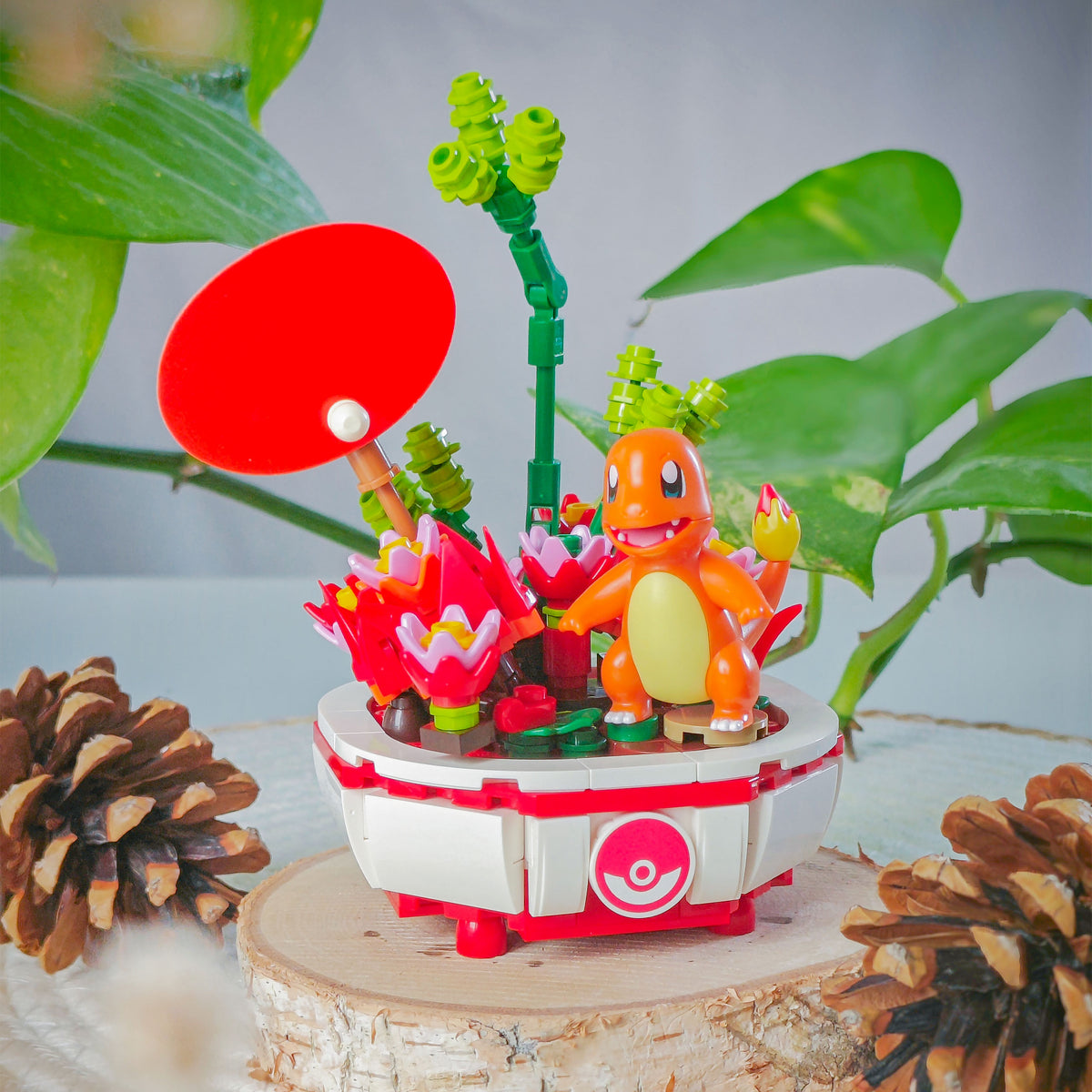 Image produit Pokemon - Figurine Bonsai Keeppley Block de Salameche