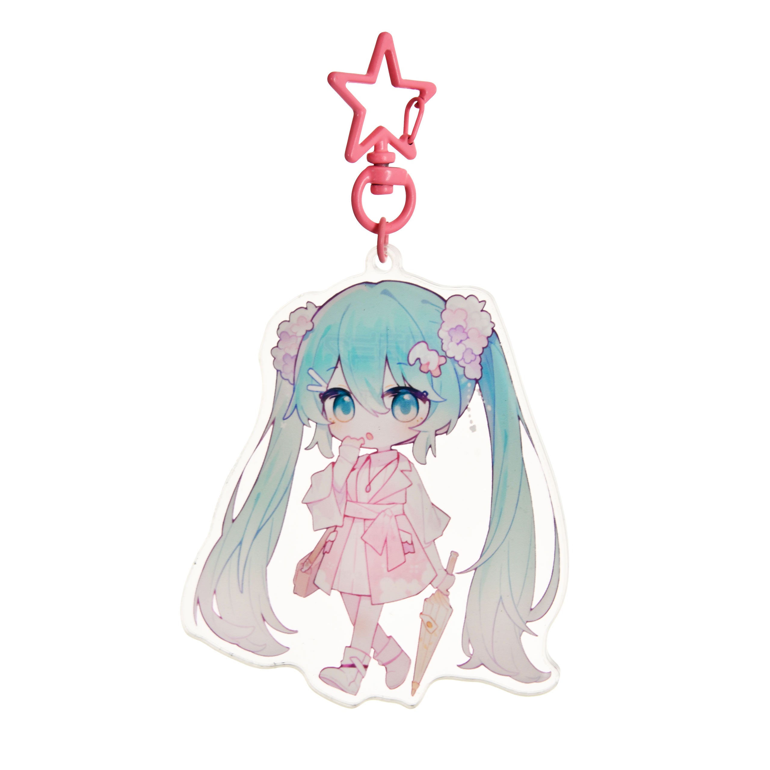 Image produit Hatsune Miku - Kawaii Summer Time Porte-clés en Acrylique