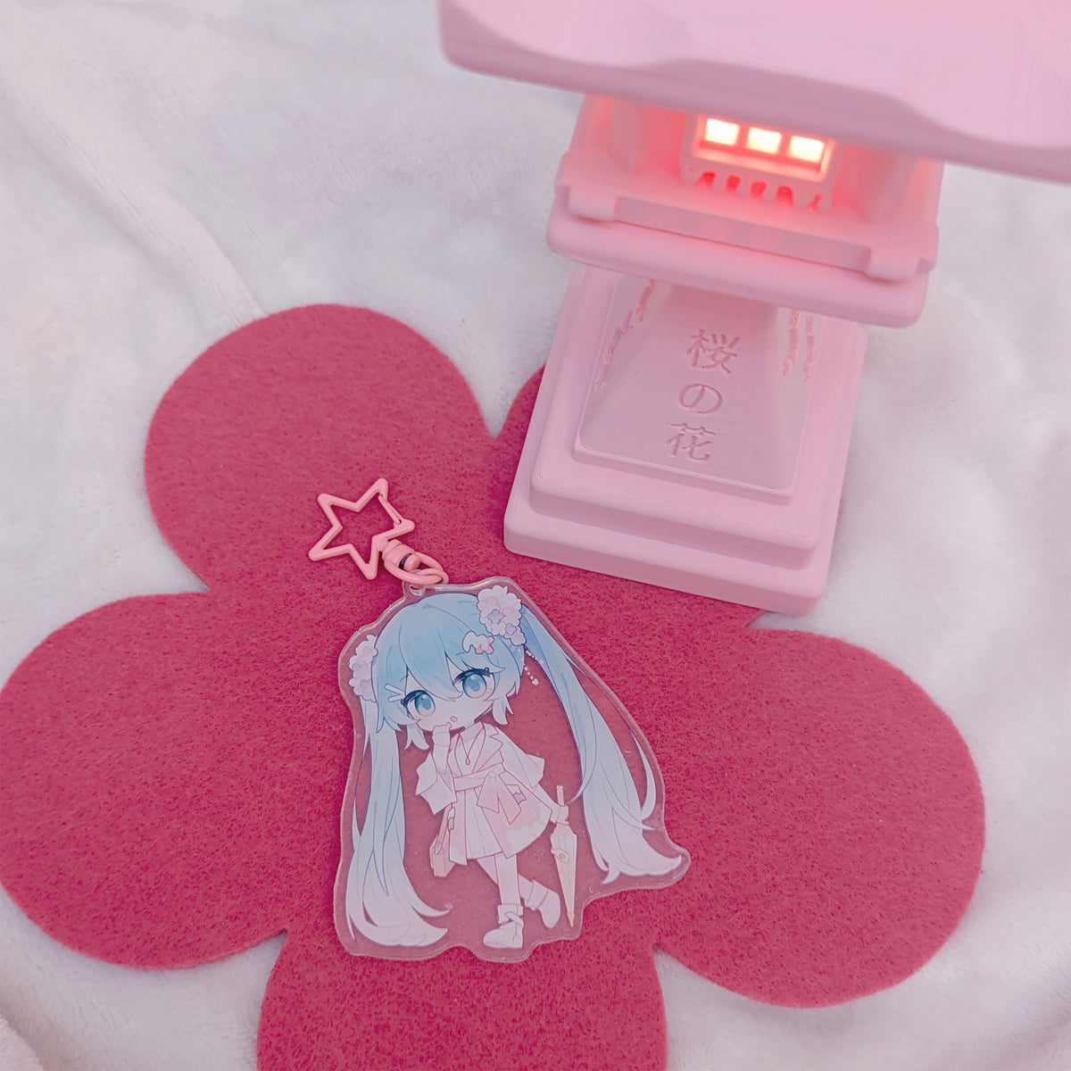 Image produit Hatsune Miku - Kawaii Summer Time Porte-clés en Acrylique