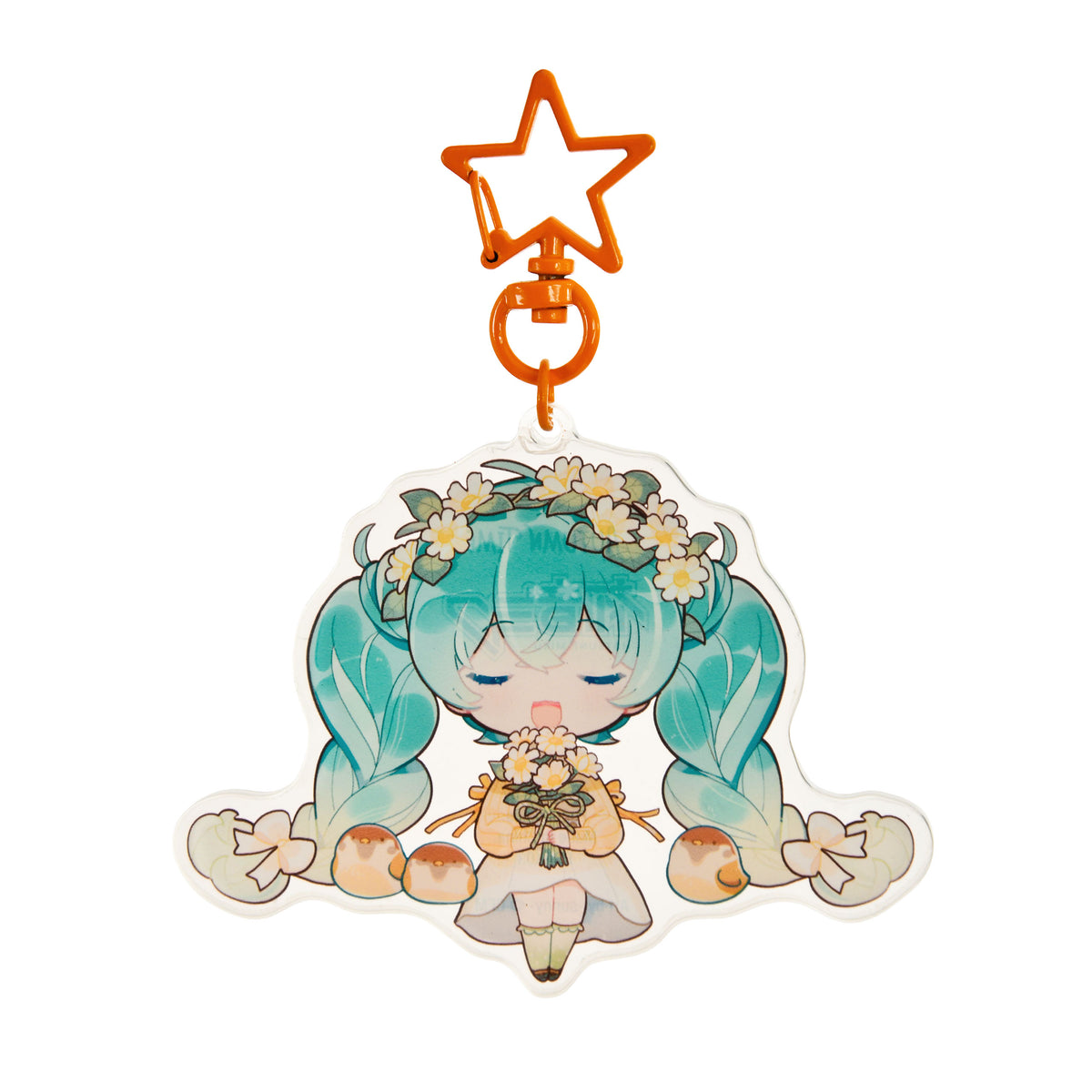 Image produit Hatsune Miku - Porte-clés en acrylique Kawaii Autumn Time
