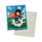 Image produit One Piece Card Game - Luffy Pixelart Official Sleeve 8 Pochettes de Cartes