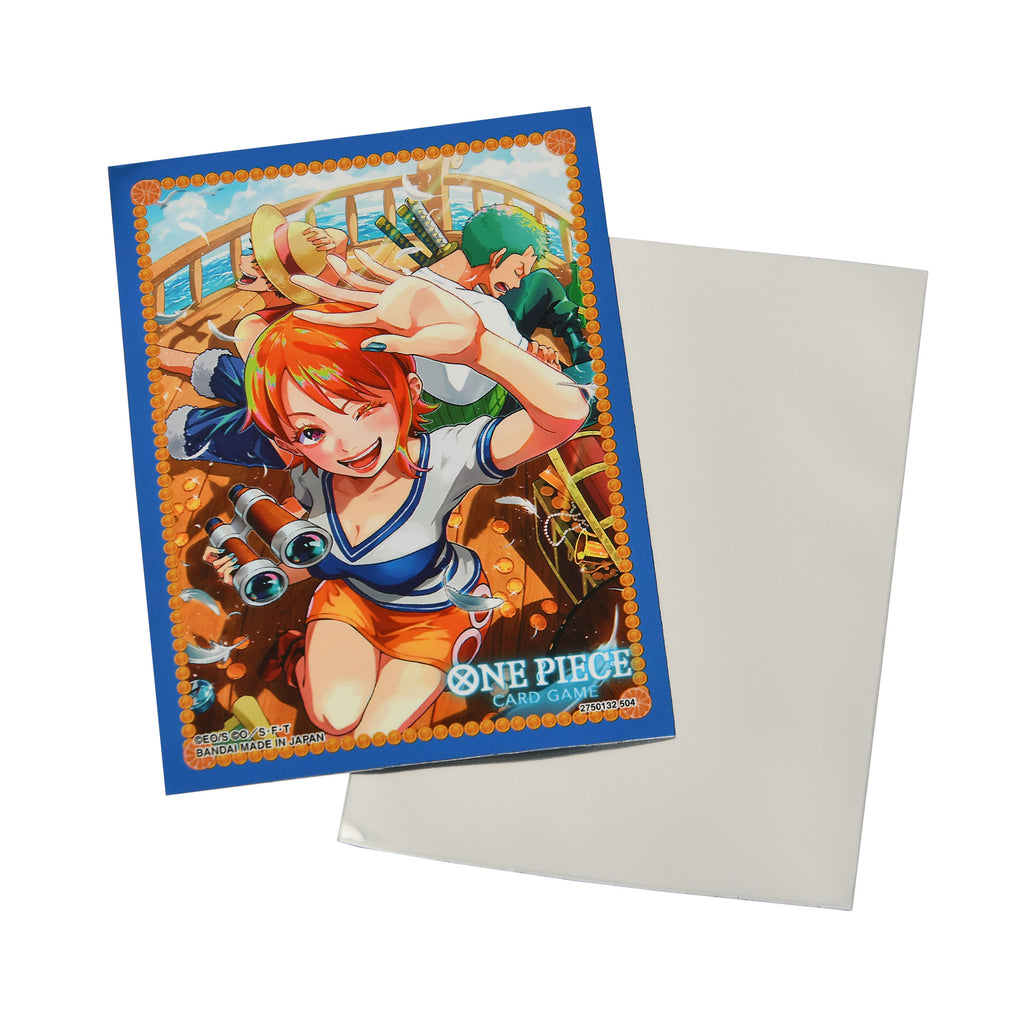 Product image One Piece Card Game - Nami Official Sleeve 8 Card Sleeves