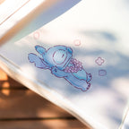Image produit Lilo & Stitch - Mini sac à dos Angel et Stitch avec fleurs