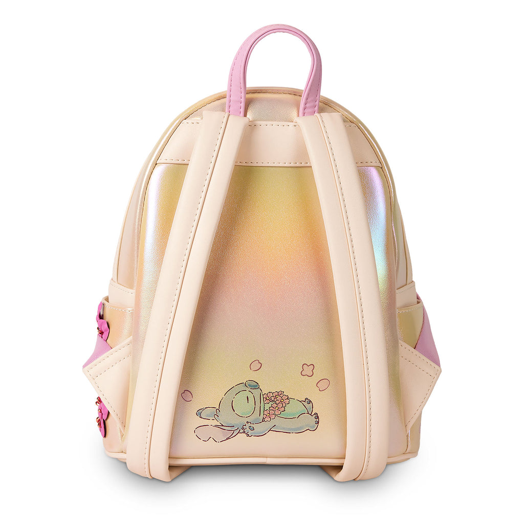 Image produit Lilo & Stitch - Mini sac à dos Angel et Stitch avec fleurs