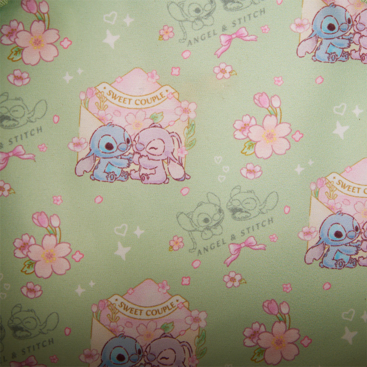Image produit Lilo & Stitch - Mini sac à dos Angel et Stitch avec fleurs
