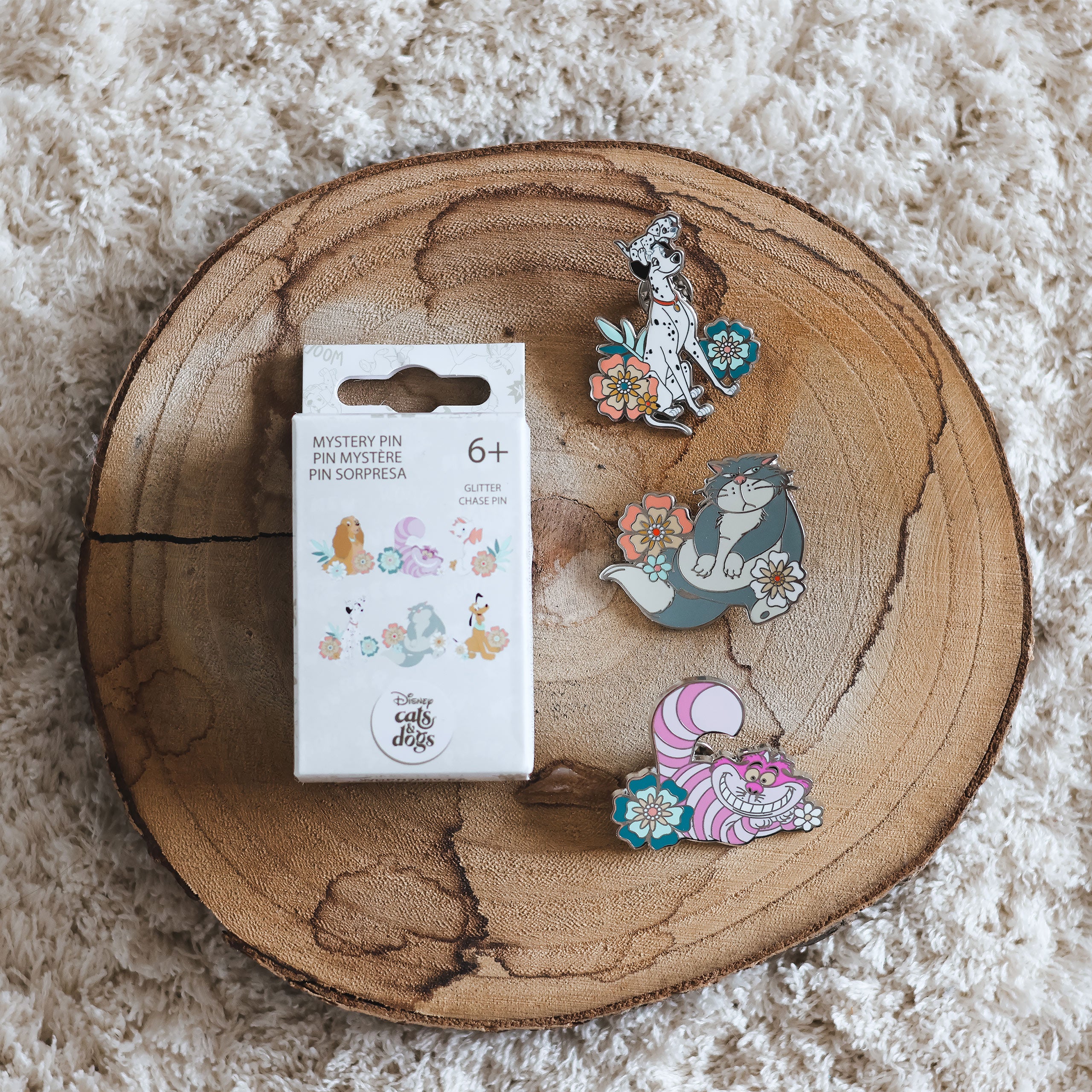 Image produit Disney - Épingle Mystère Floral Chats & Chiens