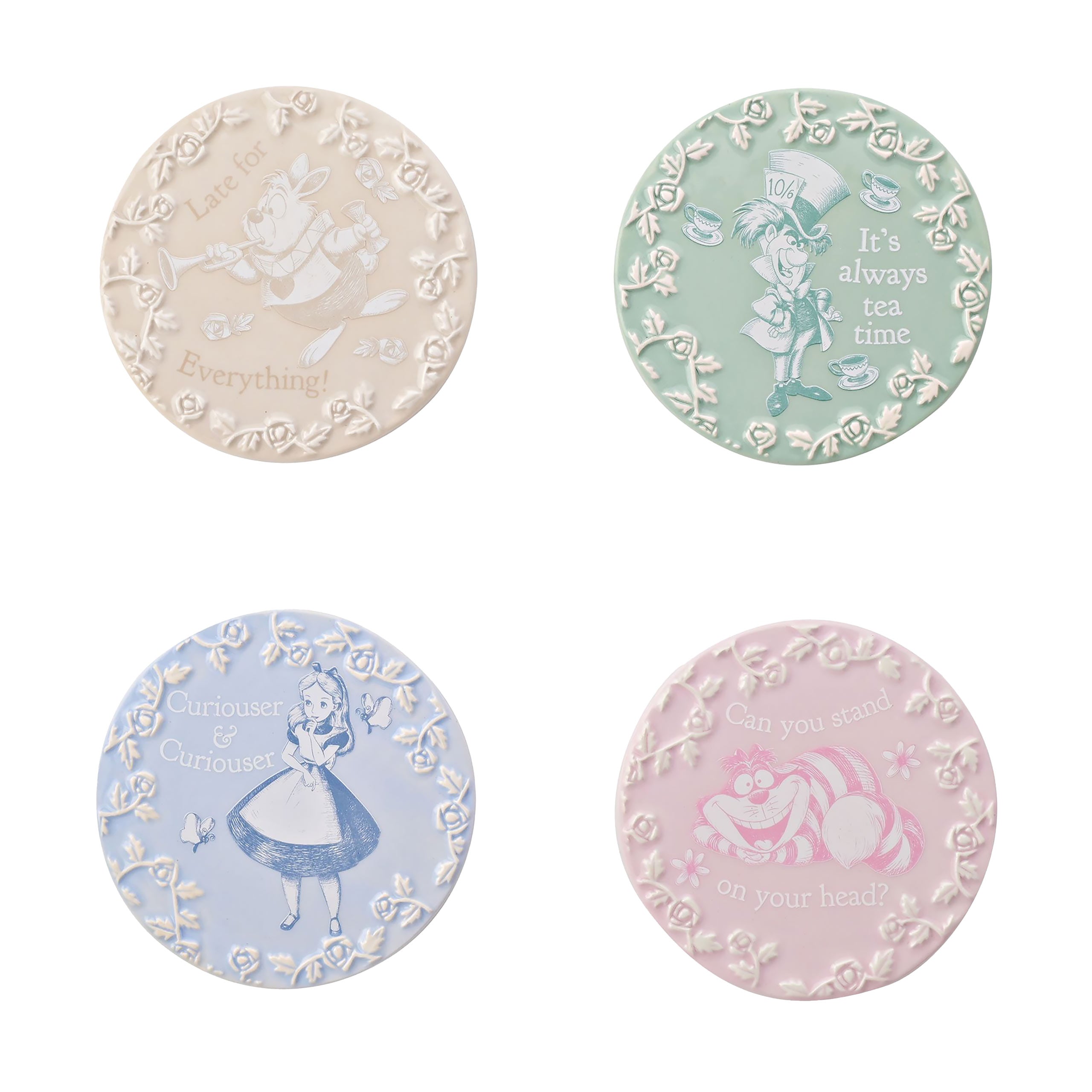 Image produit Alice au Pays des Merveilles - Sous-verres Characters set de 4