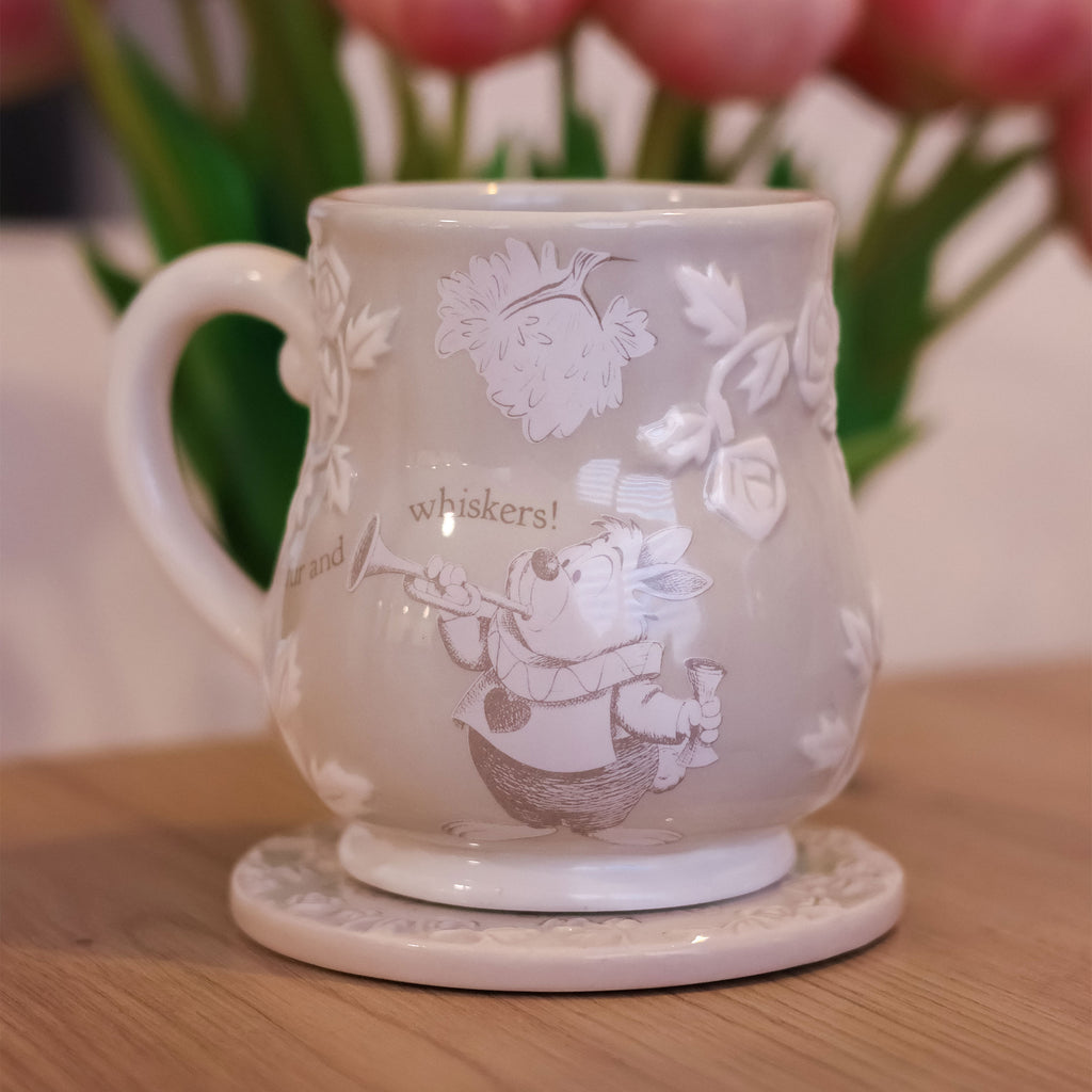 Image produit Alice au pays des merveilles - Tasse en relief du Lapin Blanc