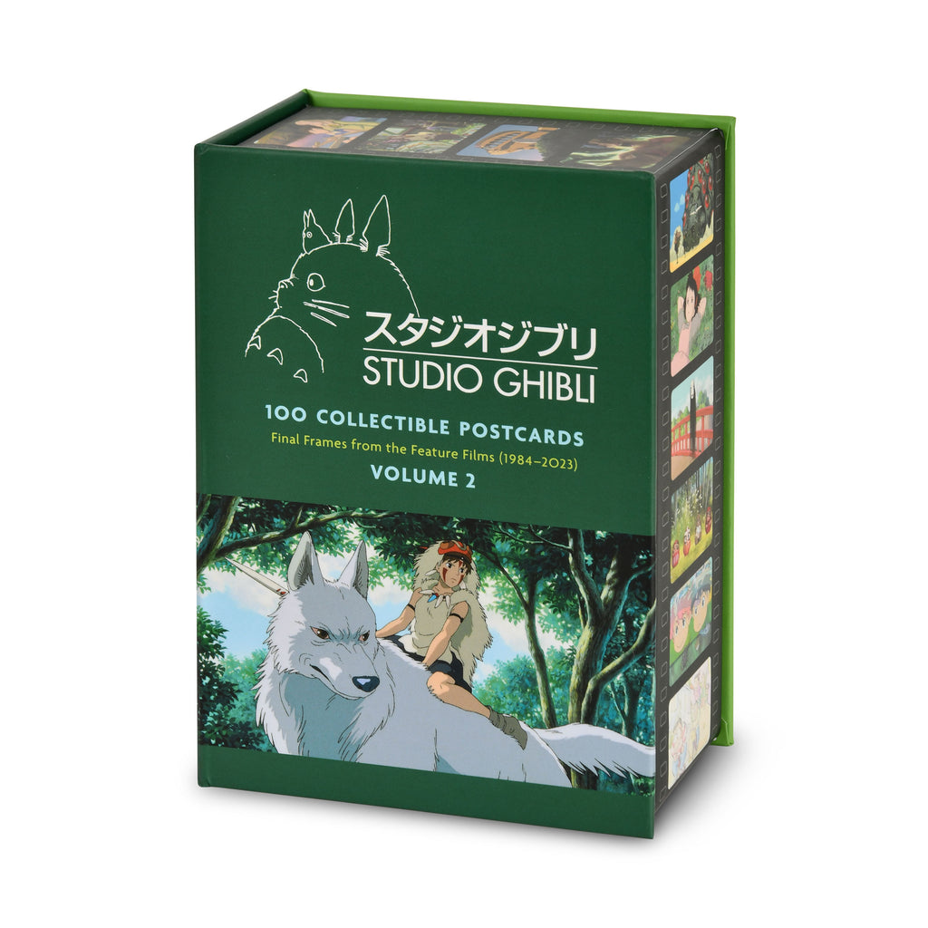 Image produit Studio Ghibli - 100 Cartes Postales en Boîte Cadeau Vol. 2