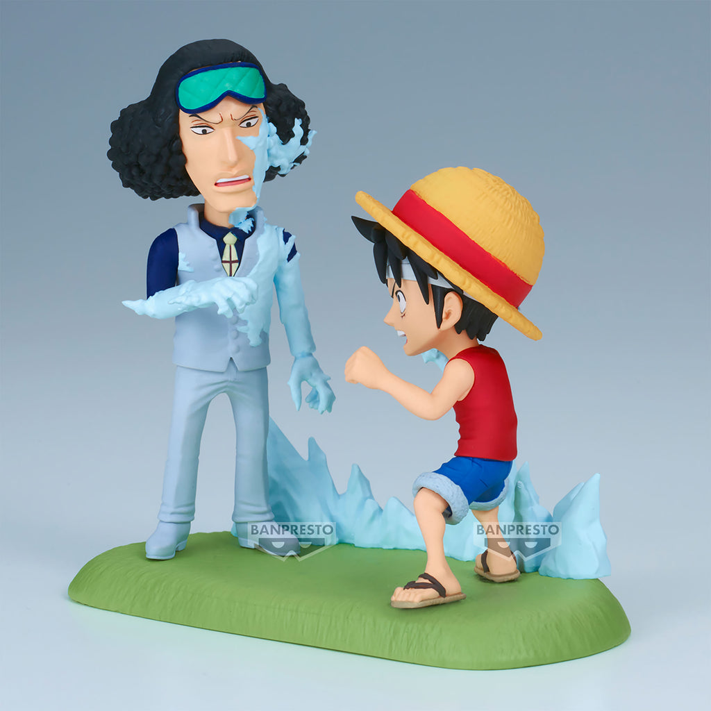 Image produit One Piece - Luffy vs. Kuzan World Collectable Log Stories Figurine