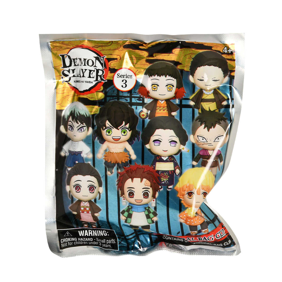 Image produit Demon Slayer - Série 3 de pendentifs mystères en 3D