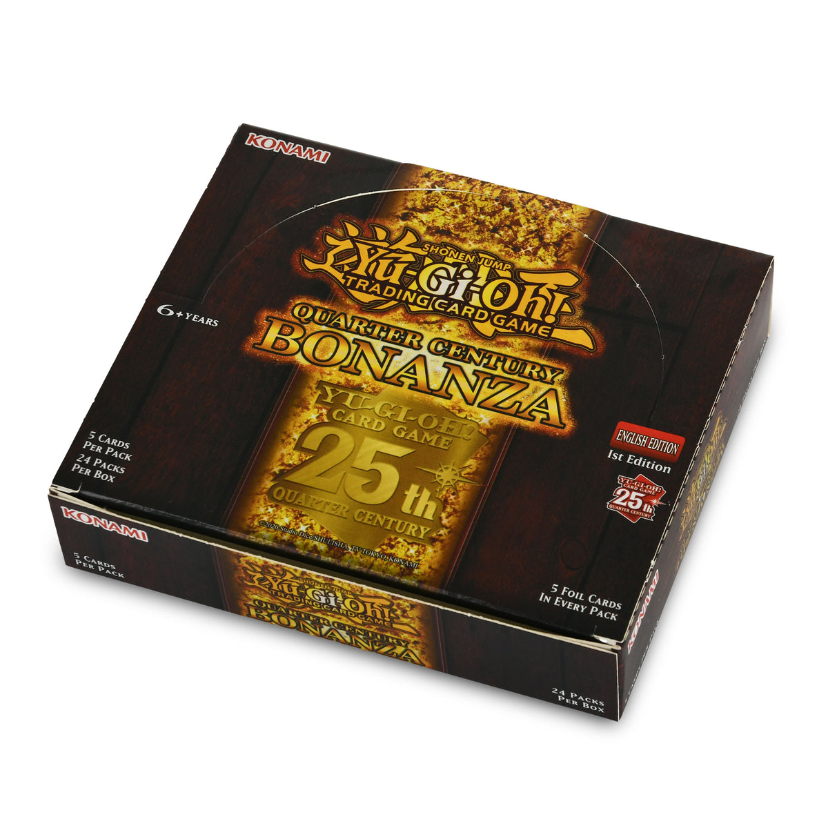 Image produit Yu-Gi-Oh! - Quarter Century Bonanza Cartes à Collectionner Booster Display version anglaise
