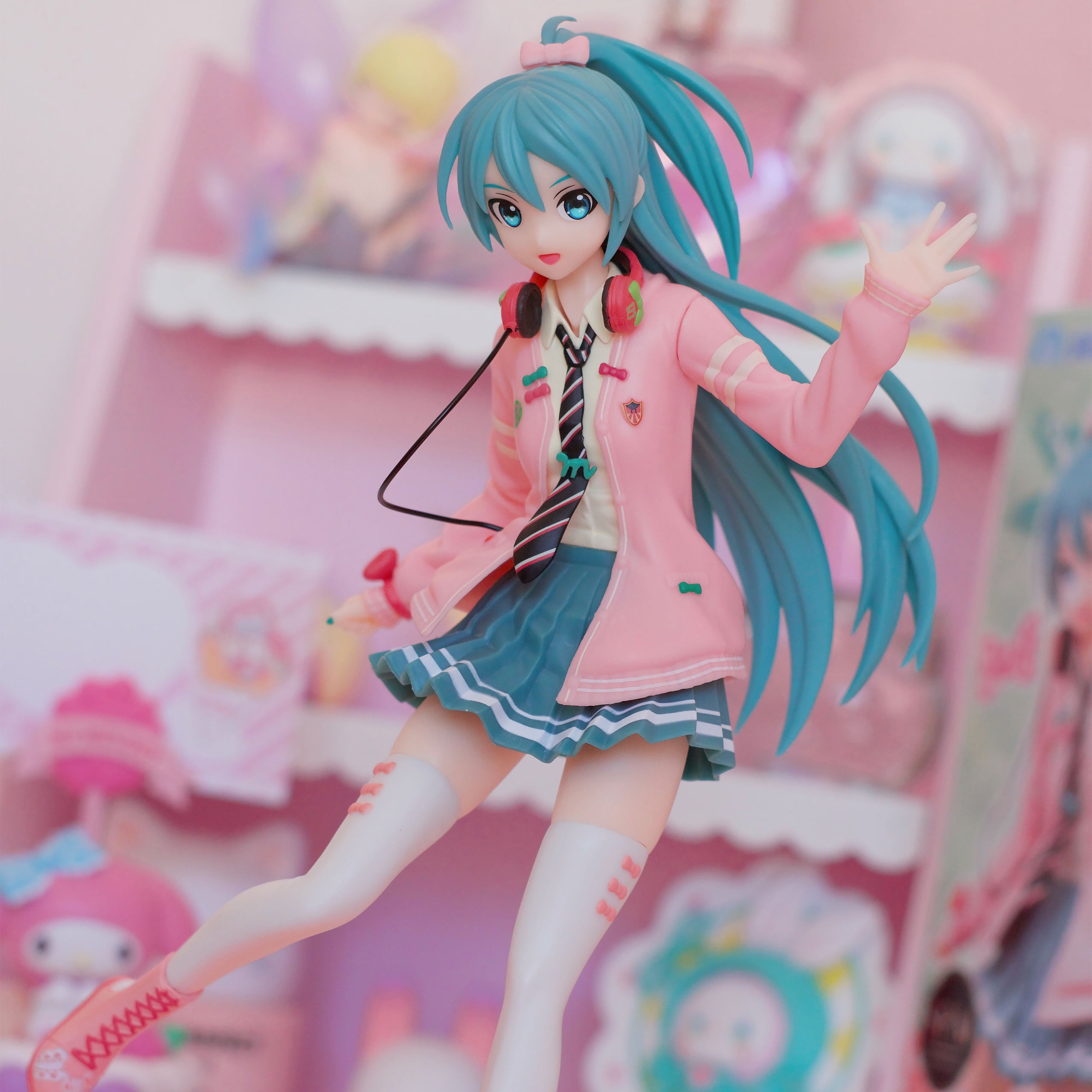 Image produit Hatsune Miku - Figurine Arcade Version Ribbon Girl