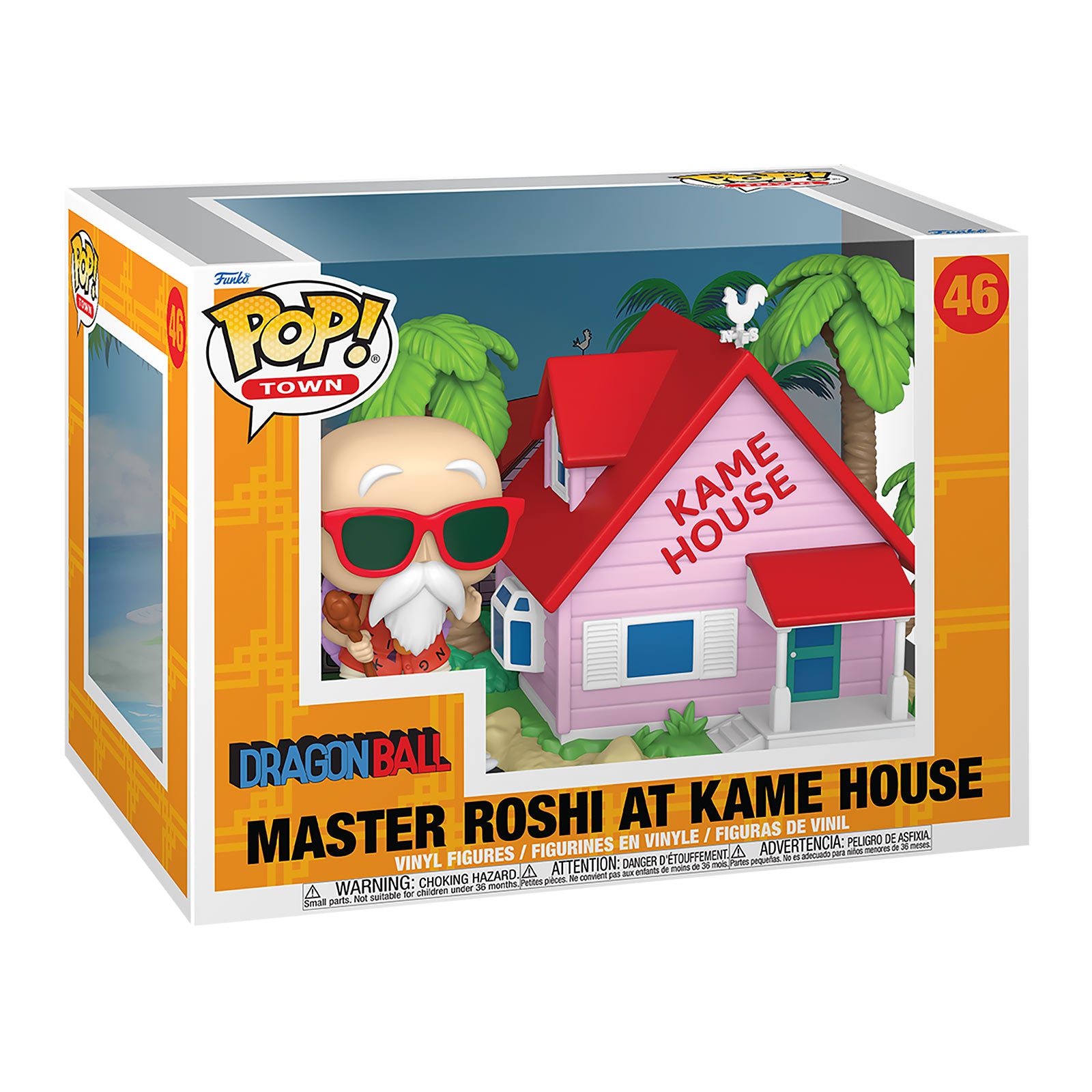 Image produit Dragon Ball - Maison Kame avec Tortue Géniale Funko Pop Diorama
