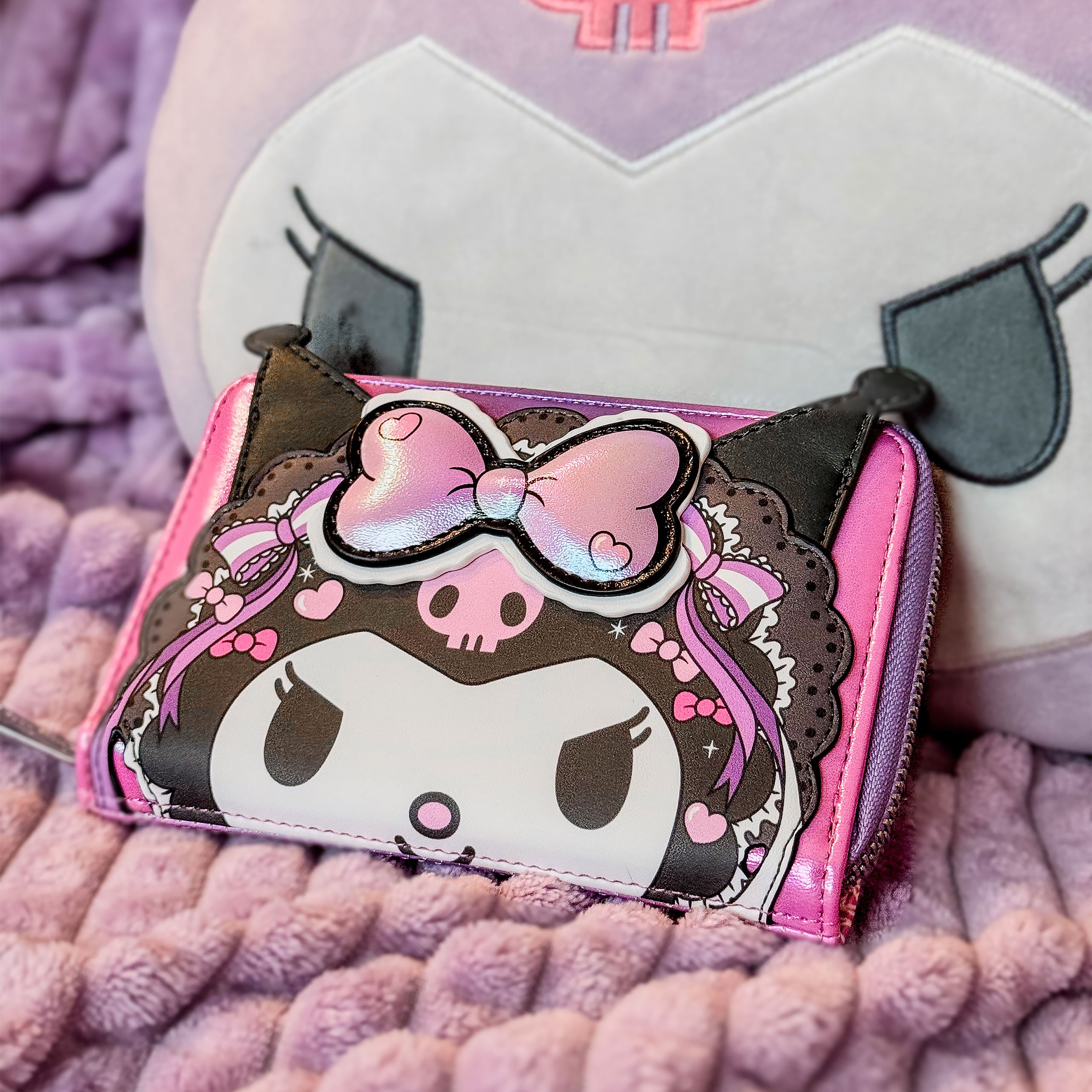 Image produit Sanrio - Portefeuille Kuromi Lolita