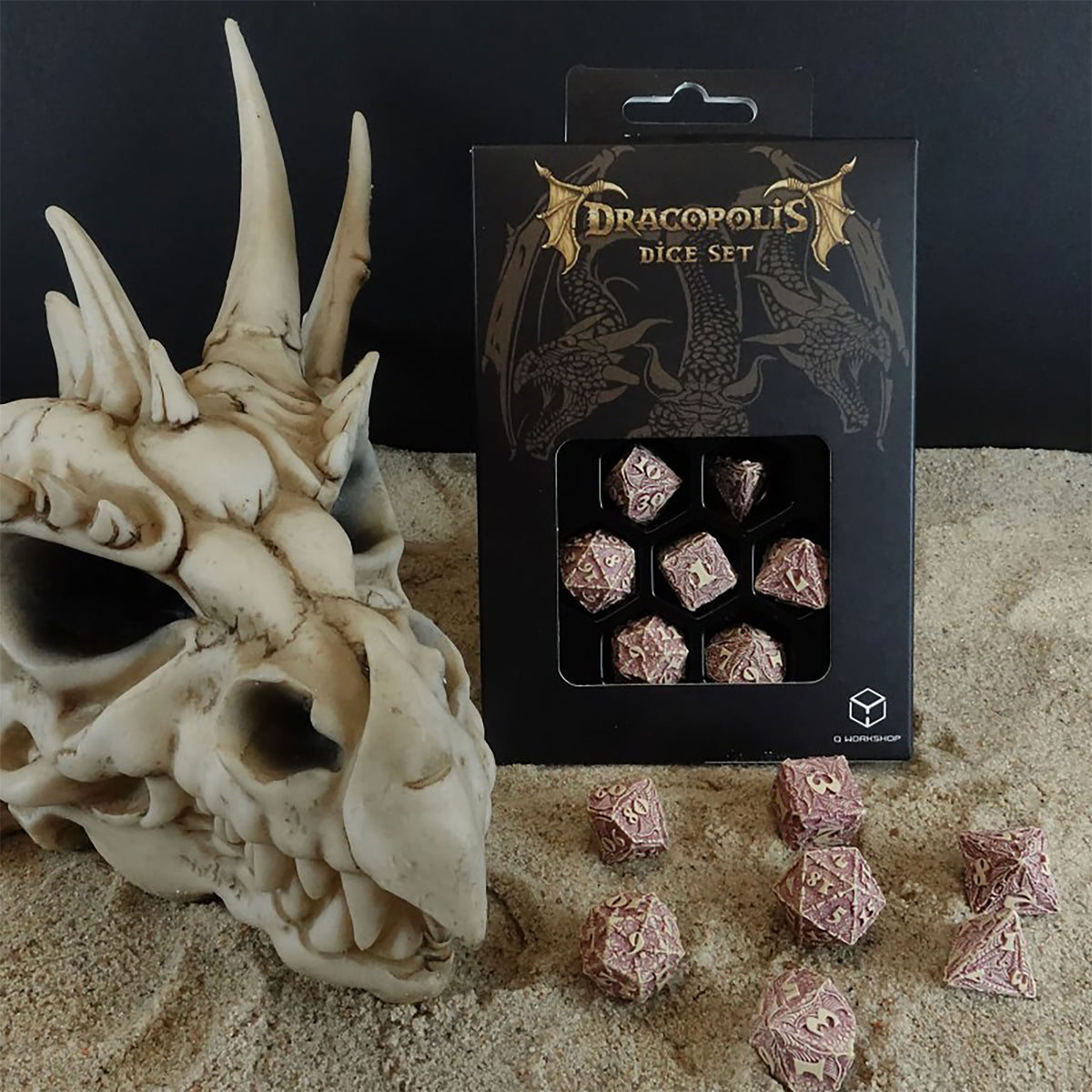 Image produit Dracopolis - Le set de dés Yucatan Featherwing 7pcs