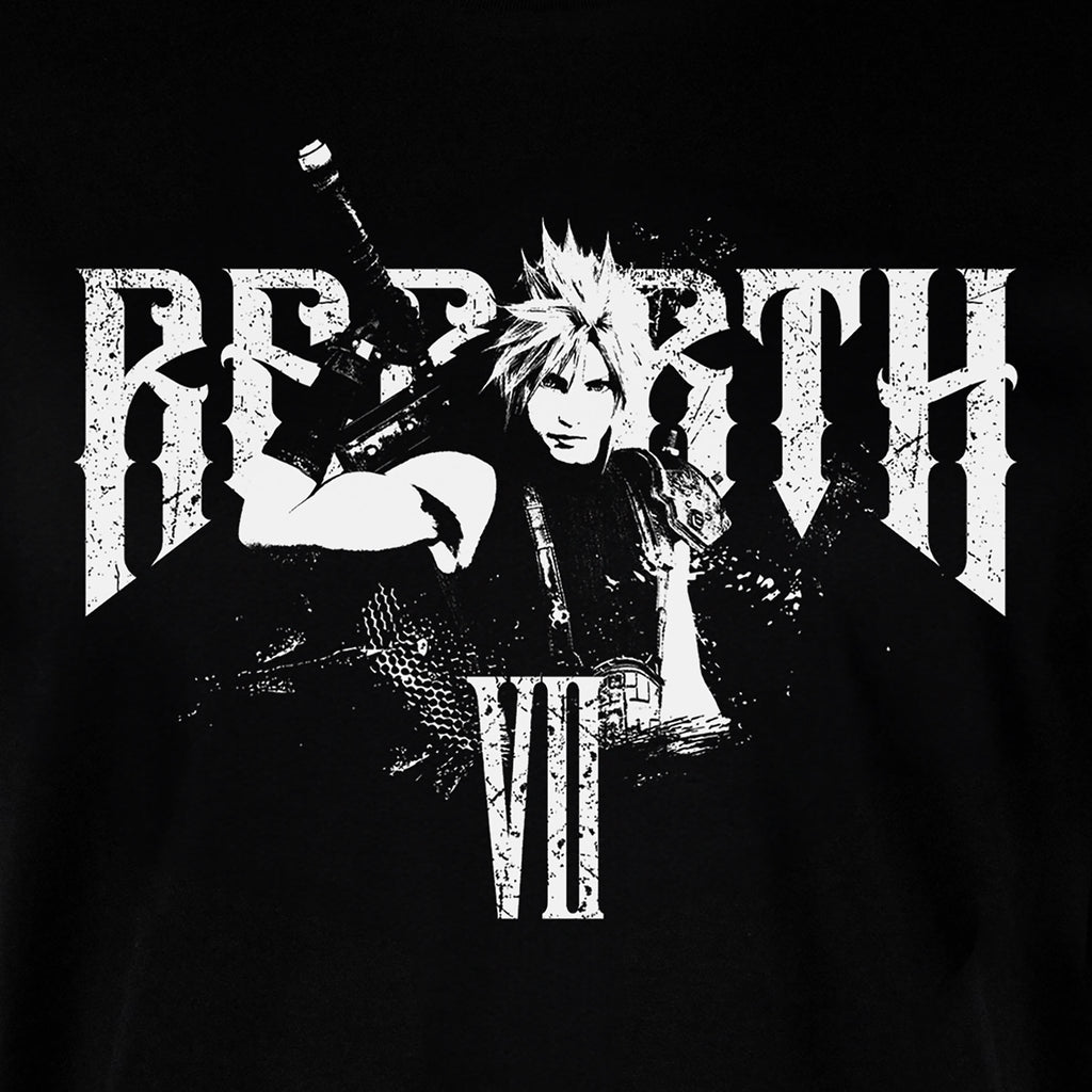 Image produit Final Fantasy - Rebirth Cloud Strife T-shirt noir