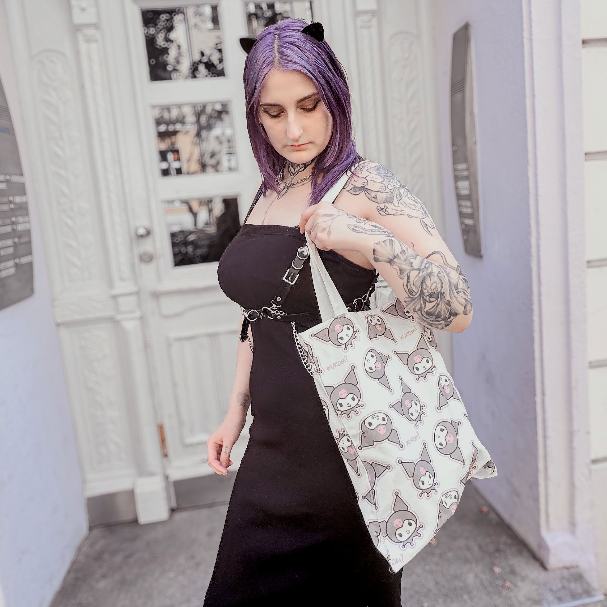 Image produit Hello Kitty - Sac Tote Kuromi