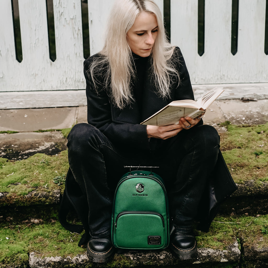 Image produit Harry Potter - Mini Sac à Dos Glitter Slytherin