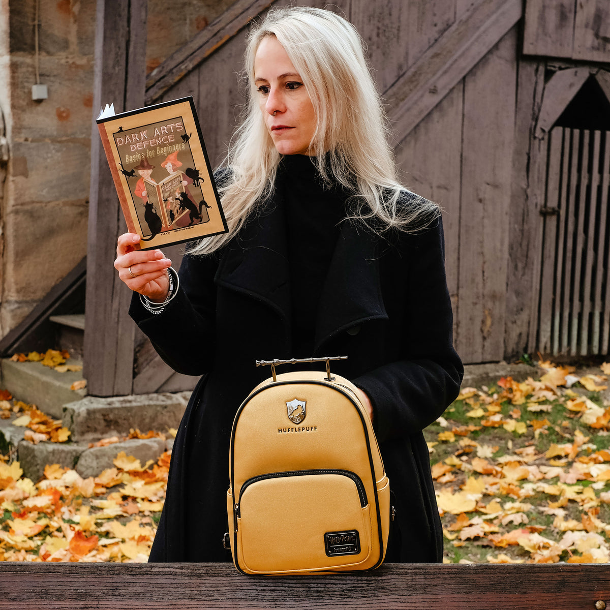 Image produit Harry Potter - Mini Sac à Dos Pailleté Hufflepuff