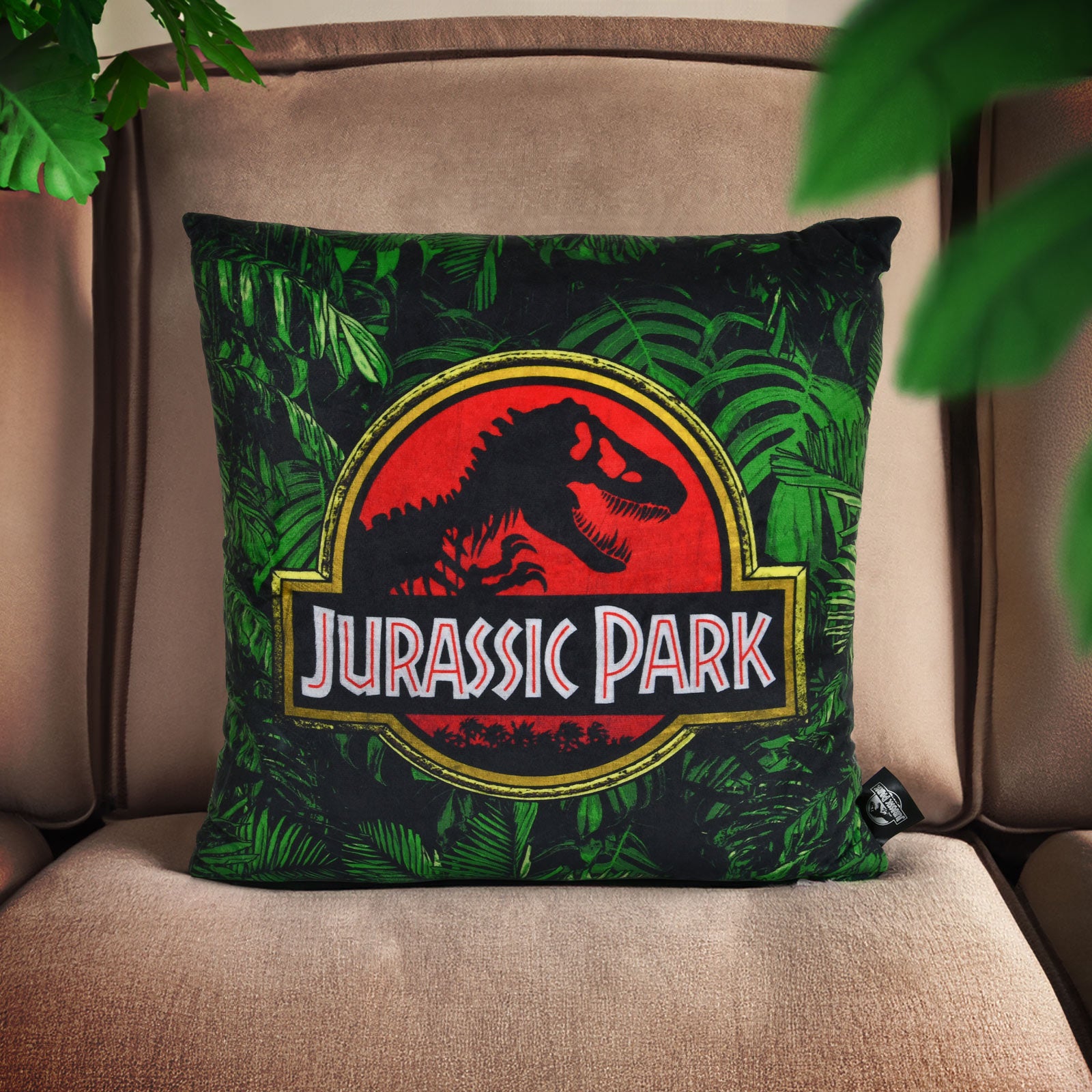 Image produit Jurassic Park - Coussin Logo
