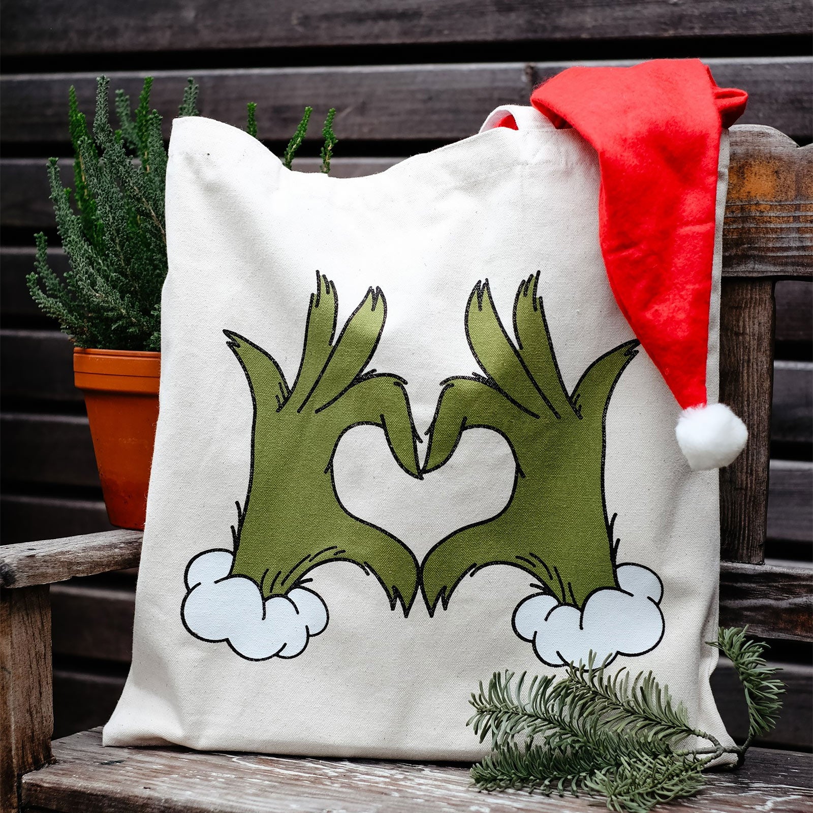 Image produit Le Grinch - Mini Sac en Jute