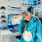 Image produit Pokemon - Sweat à capuche surdimensionné Snorlax