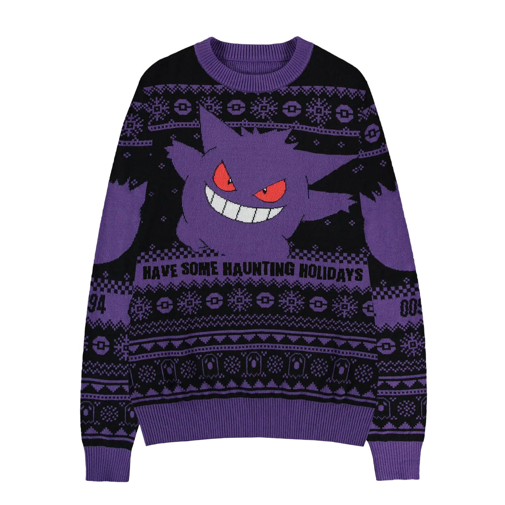 Image produit Pokemon - Pull en tricot Gengar