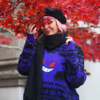 Image produit Pokemon - Pull en tricot Gengar