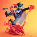 Image produit One Piece - Sabo Fire Fist Rook Check Extra Battle Statue