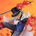Image produit One Piece - Sabo Fire Fist Rook Check Extra Battle Statue