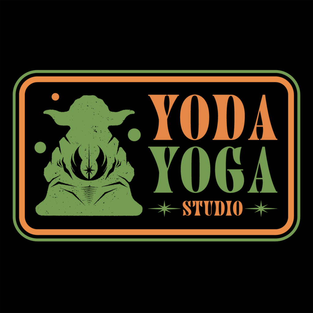 Image produit Star Wars - T-Shirt Yoda Yoga Studio noir