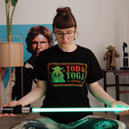 Image produit Star Wars - T-Shirt Yoda Yoga Studio noir