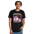 Image produit Deadpool - T-shirt Pink Unicorn Ride noir