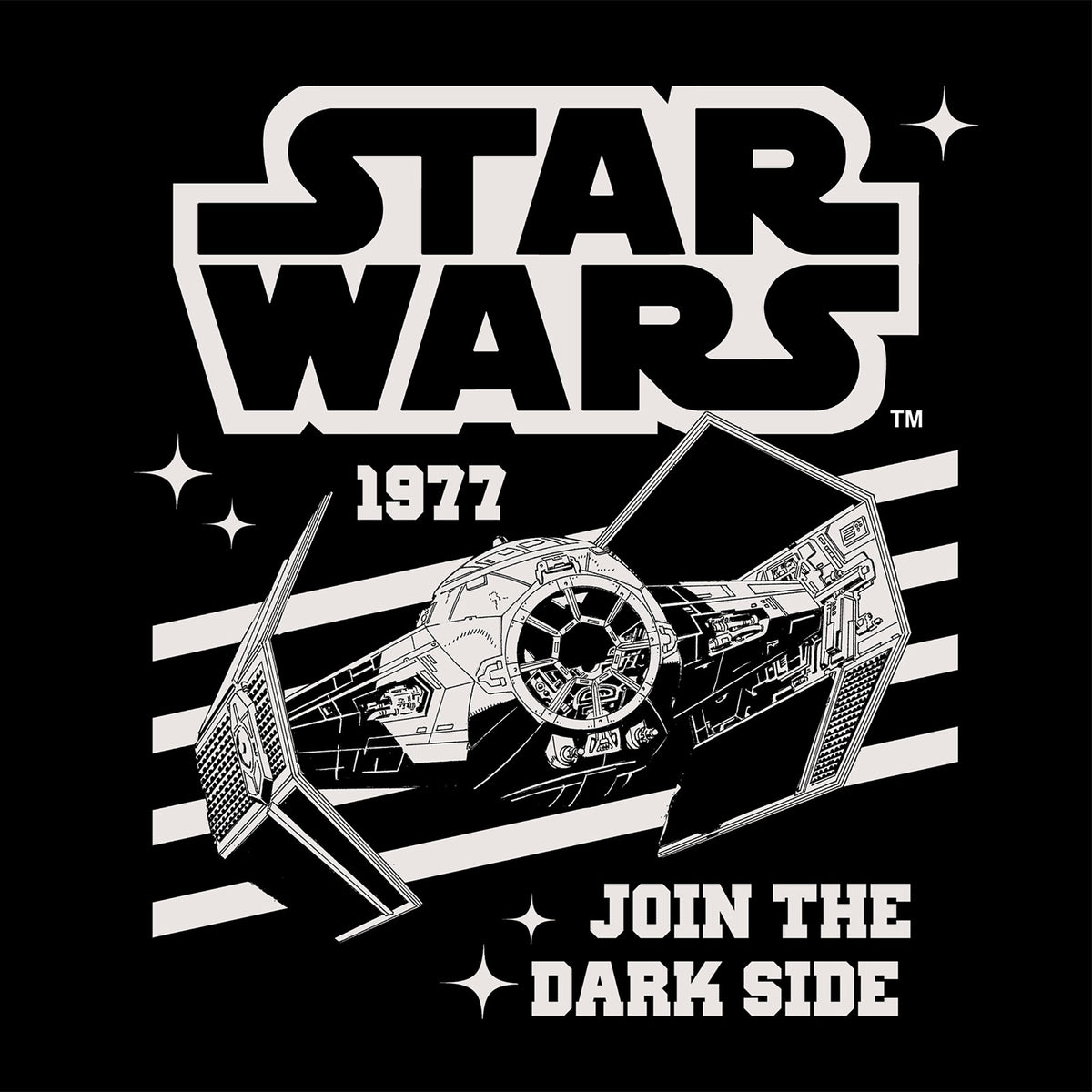 Image produit Star Wars - T-shirt Chasseur TIE noir