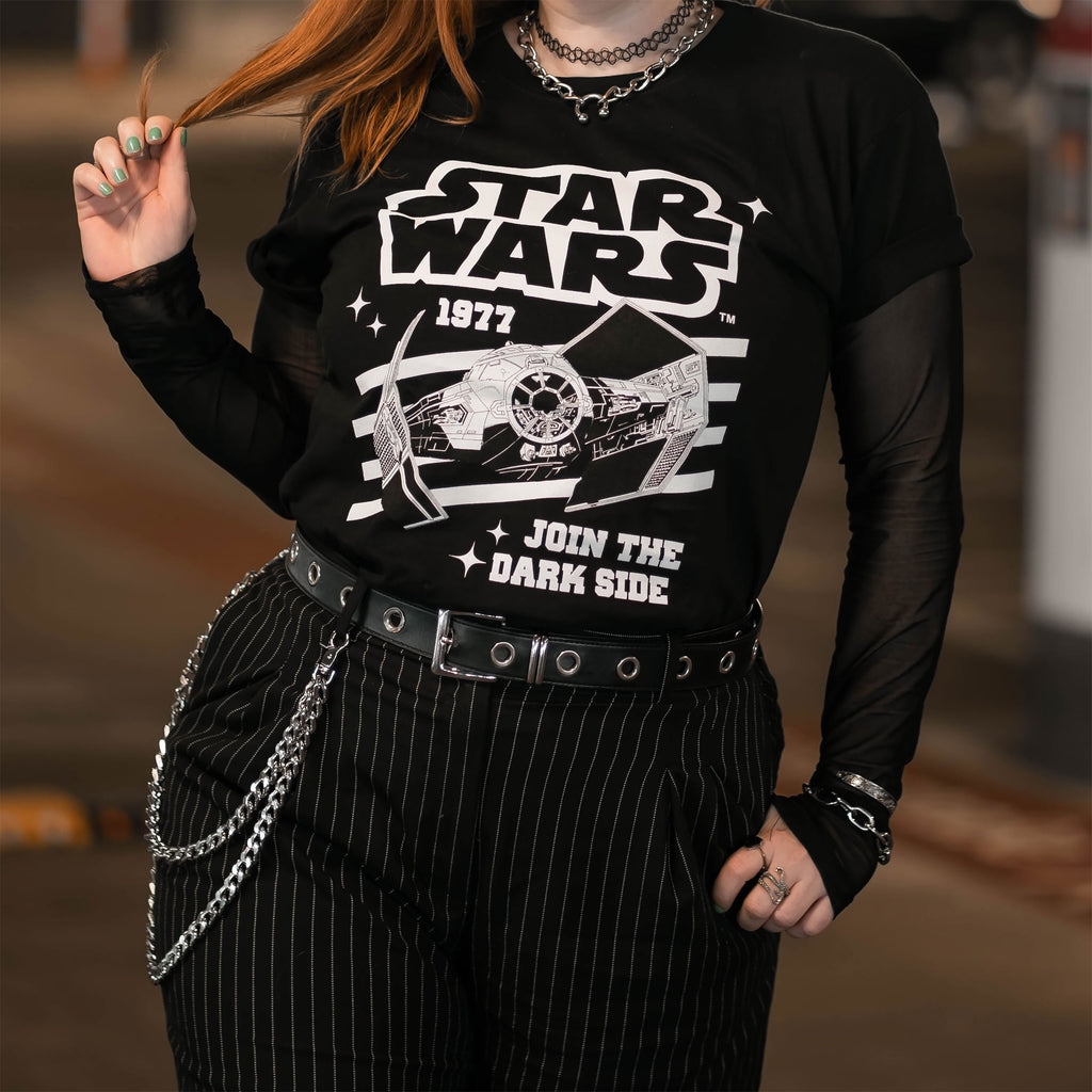 Image produit Star Wars - T-shirt Chasseur TIE noir