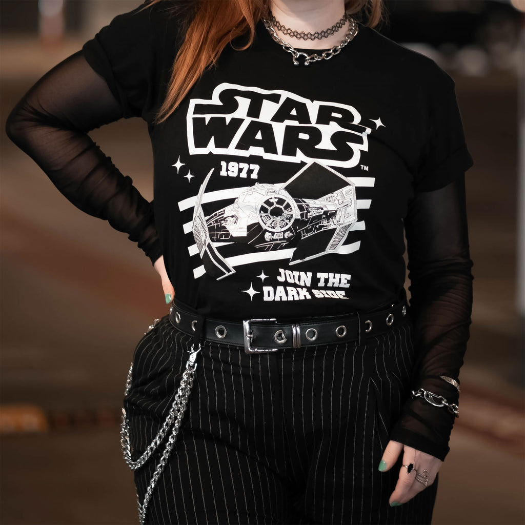 Image produit Star Wars - T-shirt Chasseur TIE noir