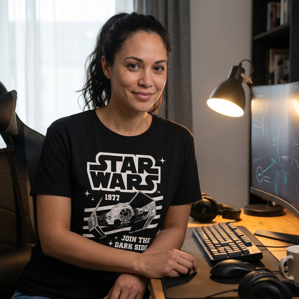 Image produit Star Wars - T-shirt Chasseur TIE noir