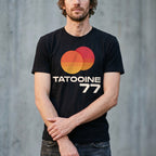 Image produit Star Wars - Tatooine 77 T-Shirt noir