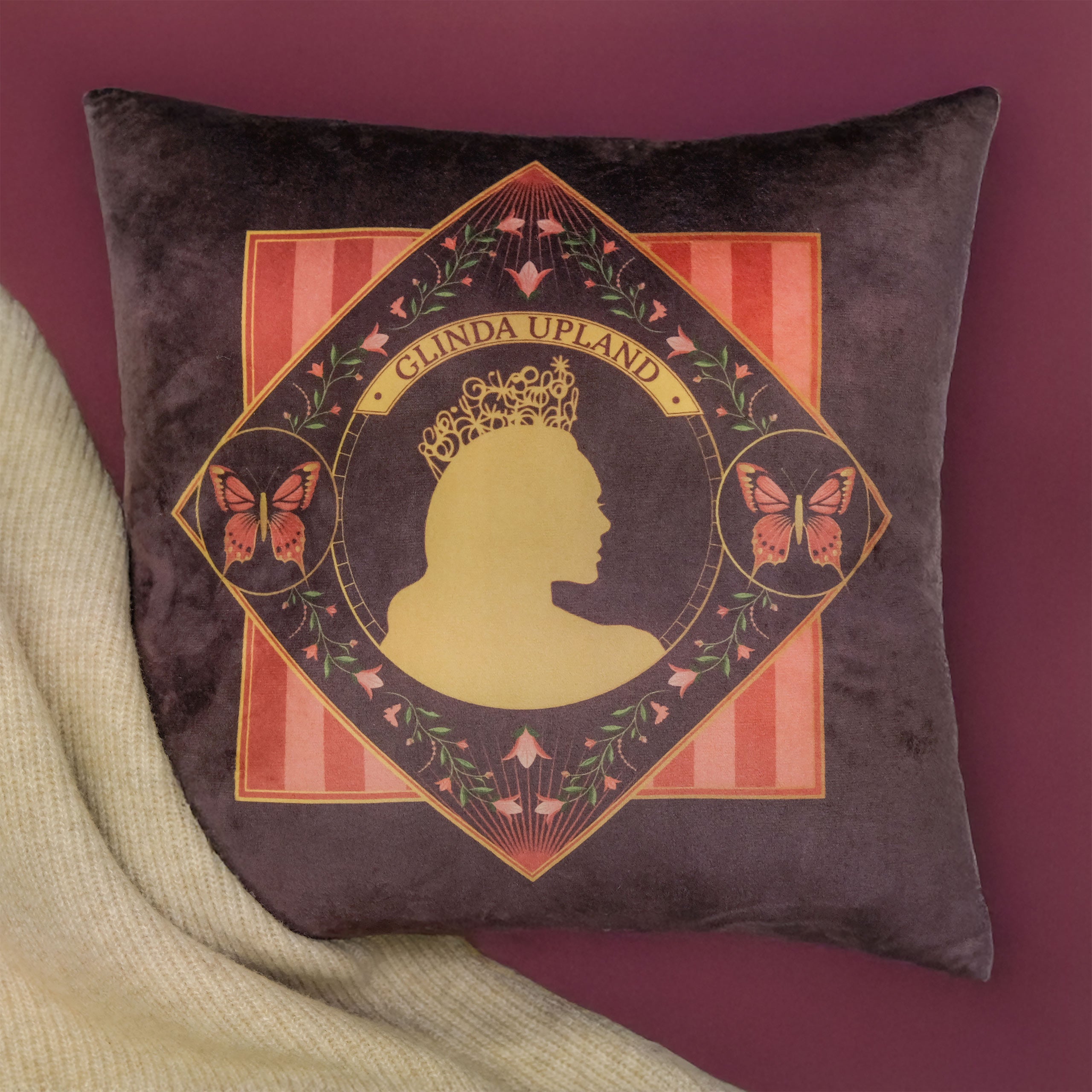 Image produit Wicked - Coussin réversible Elphaba et Glinda