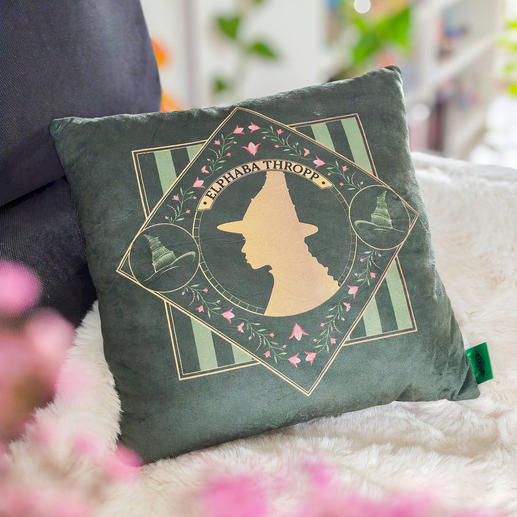Image produit Wicked - Coussin réversible Elphaba et Glinda